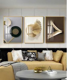 60*90 Cm Wall 3D Crystall Porsalein Painting Decorative For Living Room 